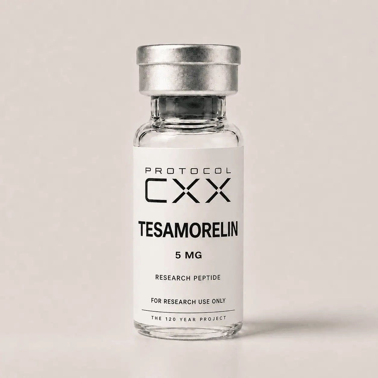 Tesamorelin Peptid 5 mg Research Vial